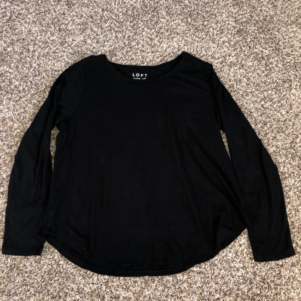 Loft Scoop Neck Tshirt